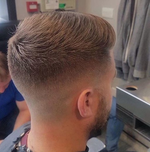 low fade saç modeli